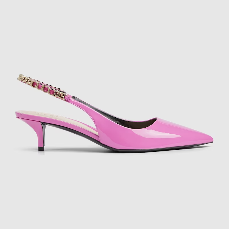 GUCCI SIGNORIA SLINGBACK PUMP